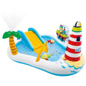 Piscina gonflabila Intex - Fishing Fun, 218 x 188 x 99 cm