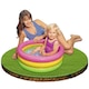 Piscina gonflabila pentru copii, inele colorate, 61x22 cm - Image 3